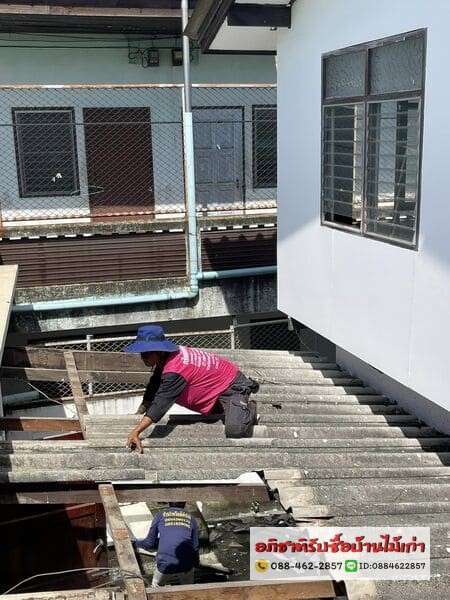 รับซื้อบ้านไม้เก่าคลองเตย