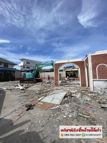 รับซื้อบ้านไม้เก่าดอนเมือง